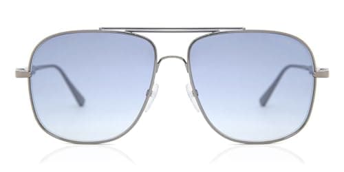 Image of Tom Ford Unisex Jude Sunglasses, Shiny Dark Ruthenium, 60/15/145