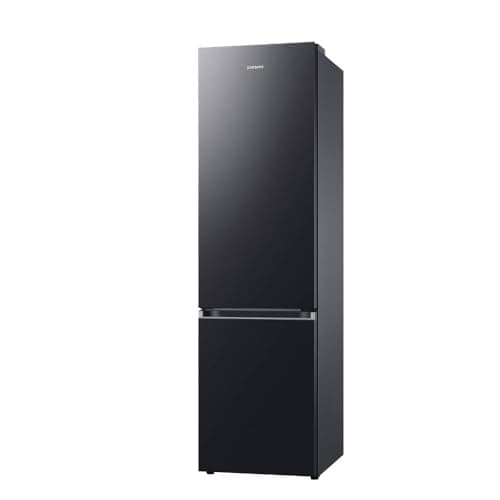 Image of Samsung RB38C607AB1/EF Fridge-Freezer, 203 cm, 387 l, AI Refrigerator with Freezer Compartment, Wifi and AI Energy Mode, Humidity Fresh plus, Premium Black Steel
