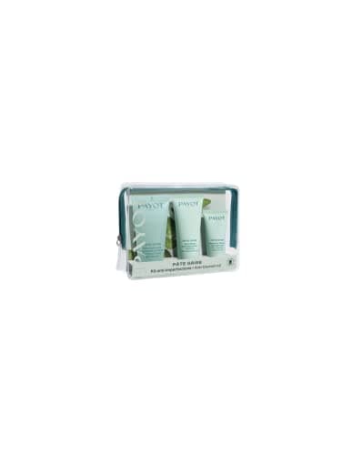 Image of Payot - Set of Grey Paste Cleansing Jelly 50ml + Matte Blemish Gel 30ml + Super Absorbent Charcoal Mask 15ml