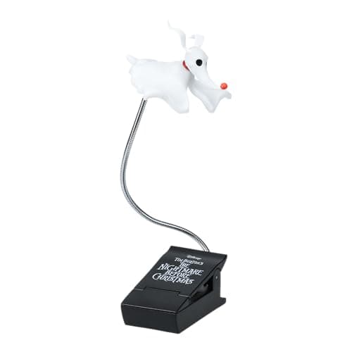 Image of Nightmare Before Christmas Reading Light - Officially Licensed Book Light for Reading in Bed or Portable Light for Travel, Gift for NBC Fans | Paladone, White