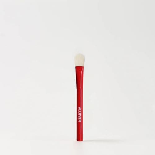 Image of ALLEVEN Blender Brush – Dual-Sided Makeup Brush with Soft Flexible Bristles, Rounded Tip for Smooth Application, Gradient Blending & Seamless Color Transitions, 1 Count