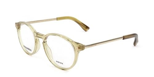 Image of DSQUARED2 D2 0056 Glasses, Beige, 49 for Men, beige