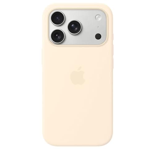 Image of Apple iPhone 17 Pro Silicone Case with MagSafe – Vanilla ​​​​​​​