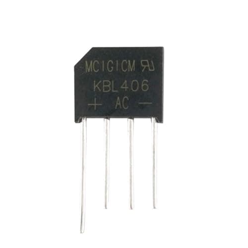 Image of 10PCS 4A 600V diode bridge rectifier kbl406