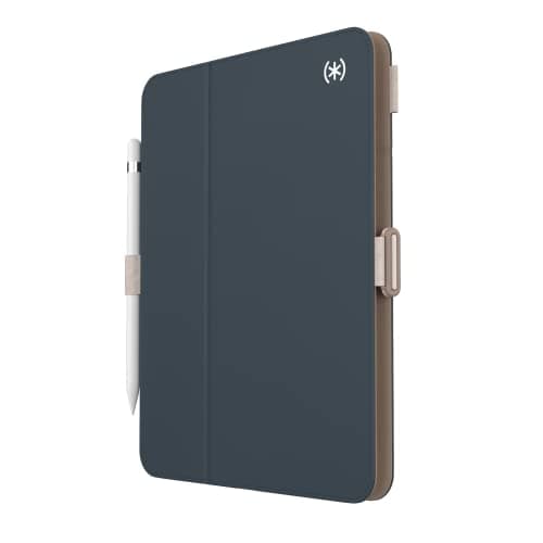 Image of Speck Case for iPad Pro 10th Generation 10.9 Inch - Drop & Camera Protection, Slim Multi Range Stand, Apple Pencil Holder - Almond Milk/Mocha/Charcoal