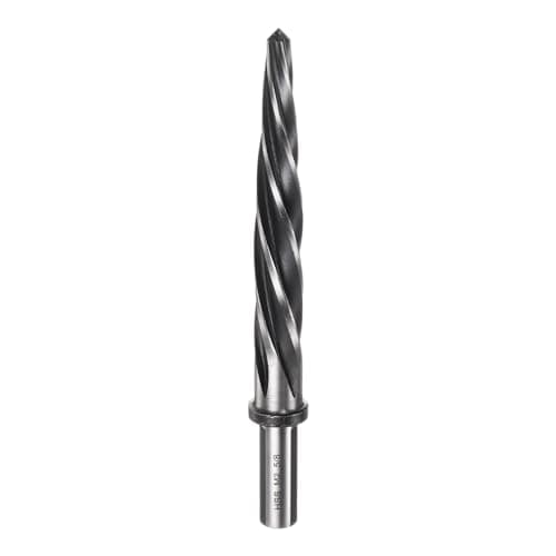 Image of sourcing map Taper Chucking Reamer 5/8" M2 High Speed Steel Spiral Flutes Bridge Reamer Bit with 1/2" Shank for Metal Alloy Aluminum Wood Plastic Hole Reaming