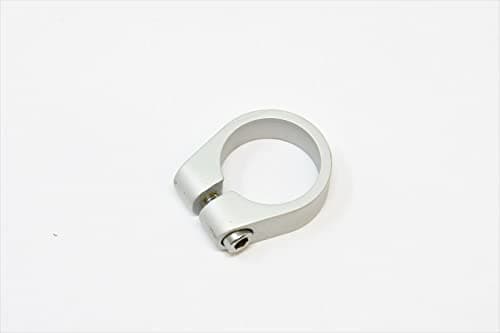 Image of 35MM Alloy Frame SEAT Post CLAMP 34.9MM MTB Road Trekking E Bike Silver Finish