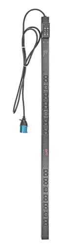 Image of APC AP7553 Basic Rack 0U PDU Input: 200V, 208V, 230V, Input Connections: IEC 309 32A 2P+E/Output: 230V, Output Connections: IEC 320 (C13) IEC 320 (C19) - 3.05M