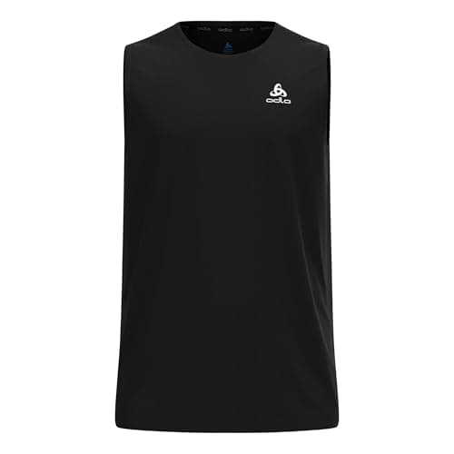 Image of ODLO Men's Essential Base Layer Singlet, Black, S
