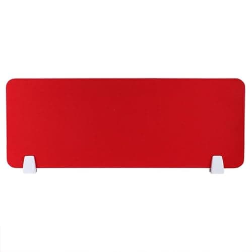Image of LYVQZPWLR Desk Divider, Foldable Desk Divider, Soundproof Desk Divider Panel Multicolor Multiple Sizes(Red,100x30cm)