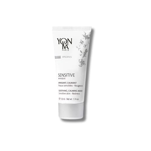 Image of Sensitive Mask Yonka 50ml | Calming and Soothing Face Mask for Sensitive Skin | Reduces Redness, Tightness and Itching | 94% Natural Origin, No Rinsing