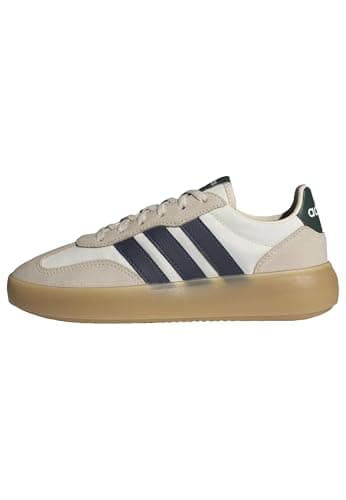 Image of adidas Unisex Kids BARREDA Decode Shoes Junior, Off White/Collegiate Navy/Collegiate Green, 3 UK