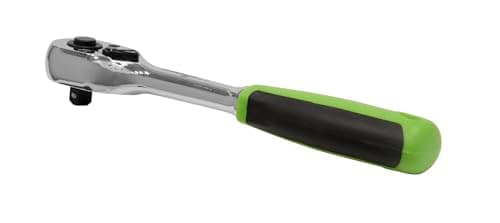 Image of Siegen S01200 Ratchet Wrench, 1/4 inch Sq Drive Pear-Head Flip Reverse