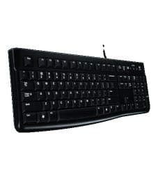 Image of Logitech 920-002524 - K120 Wired Keyboard USB Low Profile Quiet Keys OEM