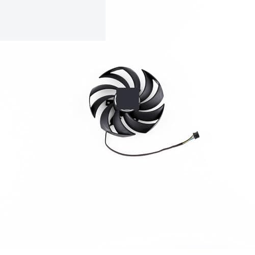 Image of LIYANYG For PLD10010S12HH Cooling Fan For MSI RTX 3060 Ti for GAMING X RX 6700 6600 XT Video Graphics Card Cooler Easy to replace(Black B-Fan)
