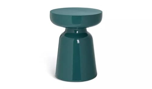 Image of JAYOGLA Cohen Side Table Handy, Handsome Little Table To Have On Your Side - Teal