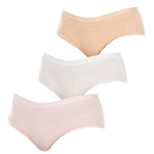 Image of DIM Women's Boxer Set of 3 | Les Pockets EcoDIM Soft Touch | Cotton Stretch | Extra Flat Finishes | Everyday Comfort | Multicoloured