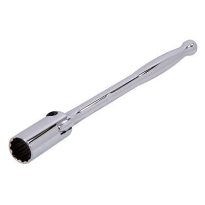 Image of Scaffold Spanner 7/16" Whitworth Swivel Swing Head Bi-Hex Socket Scaffolders