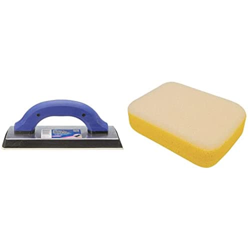 Image of Vitrex 10 2901 Soft Grip Grout Float & RLSDXYZ04007 10 2913 Dual Purpose Grouting Sponge, Multi