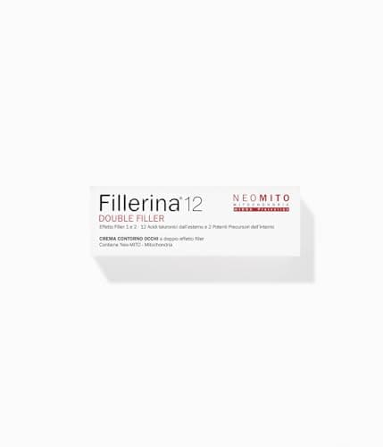 Image of Fillerina 12 Double Filler Neo Mito Eye Contour Cream Filler Effect Plumping and Nourishing Grade 3 15 ml