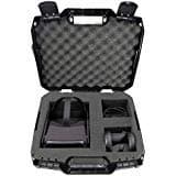 Image of CASEMATIX Hard Case Compatible with Oculus Quest 2 and Oculus Quest VR Gaming Headset & Accessories - Oculus Quest Case Storage with Customizable Foam Also fits Elite Strap and Other Accessories