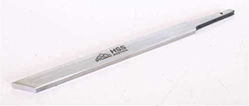 Image of Stubai 595006 HSS Conical/Straight Parting Tool Without Handle, Silver, 15 x 6 mm