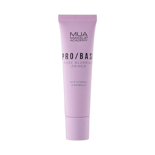 Image of MUA Makeup Academy Pro/Base Pore Blurring Primer with Vitamin E, Smooths Pores and Fine Lines, 30 ml - Vegan & Cruelty Free