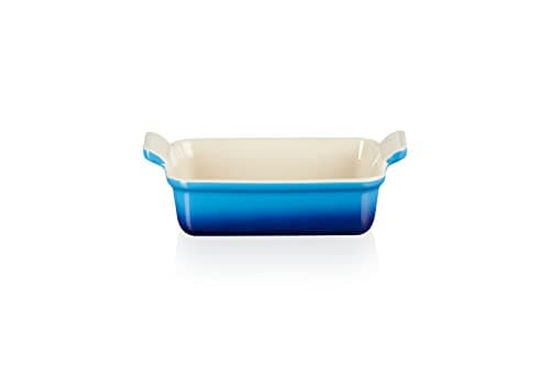 Image of Le Creuset Heritage Rectangular Dish, Stoneware, 19 cm, 1.1 litres, Azure, 71102192200001