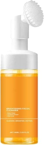 Image of Turmeric Facial Cleanser, Turmeric Kojic Acid Foaming Cleanser, Cleansing & Exfoliating,Deep Moisturizing,Improves Blemishes,Brightening,for All Skin Types