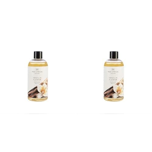 Image of Wax Lyrical Reed Diffuser Refill 200ml Vanilla Flower, Multicolor (Pack of 2)