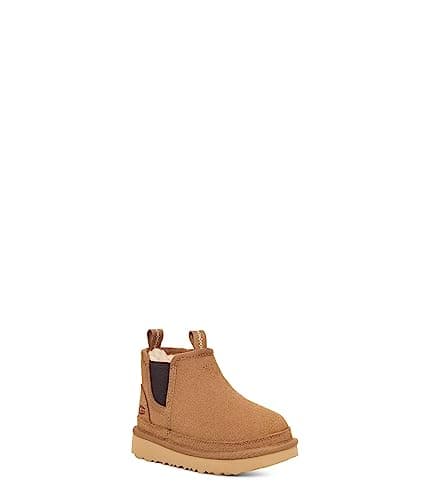 Image of UGG Boys Neumel Chelsea Boot, Chestnut, 9 UK