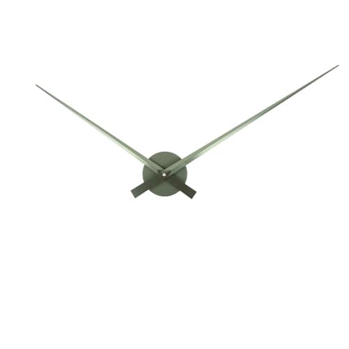Image of [DL] Wall Clock Little Big Time Metallic Jungle Green