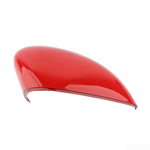 Image of For Ford Fiesta MK7 2009 2015 Mirror Cover Cap, Right Wing, Red, Premium Material
