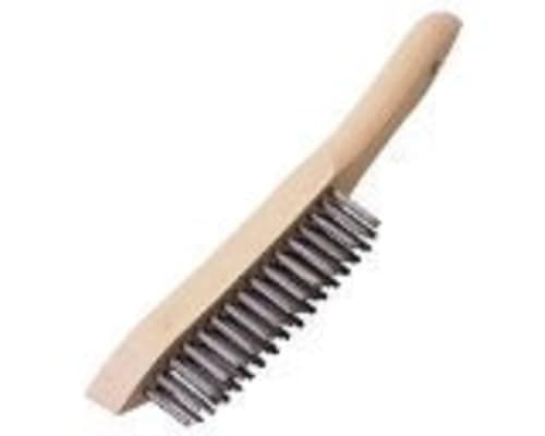 Image of Draper 31563 Expert 310mm Heavy Duty 4 Row Wire Scratch Brush 310 mm , Blue