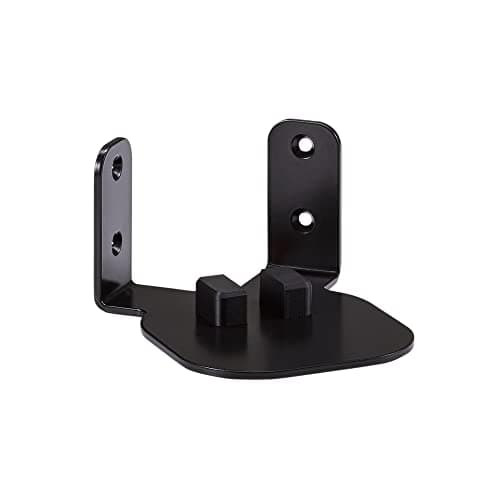 Image of - Wall mount for Sonos One/Sonos One SL/Sonos Play 1 | Corner version | super surround sound & space-saving | Made in Germany black