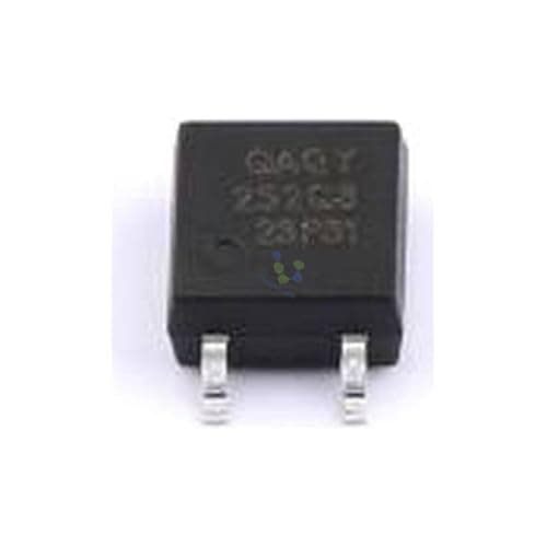 Image of 2 Pcs Solid State Relay (MOS output) GAQY252G3S GAQY252G3S 1 Form A (NO) Load voltage: 60V Continuous load current: 2.5A SOP-4