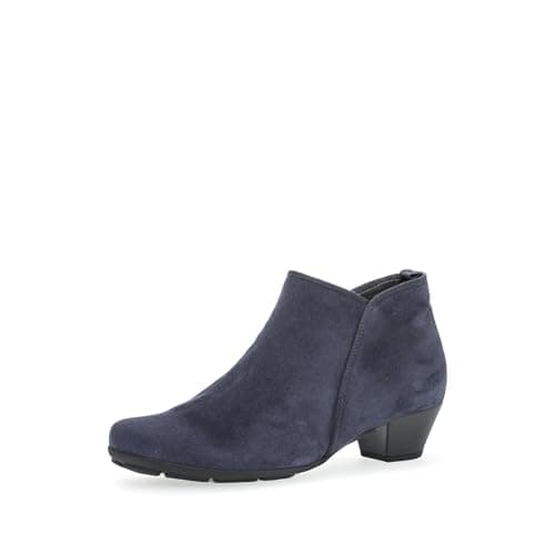 Image of Gabor Trudy Navy Suede Womens ankle boots 75.633.16