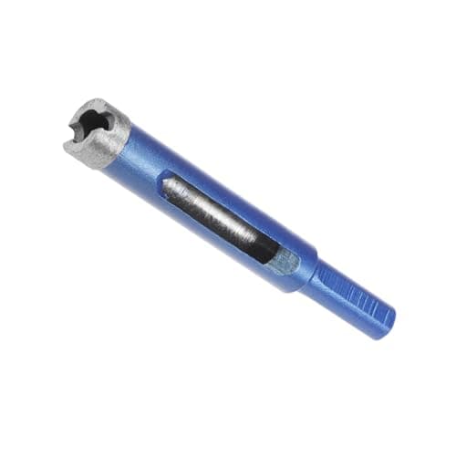 Image of CoCud Diamond Core Drill Bit, 12mm Dia Round Shank, Tiles Stones Marble Concrete Dry/Wet Hole Saws Blue - (Applications: for M10 Angle Grinder), 1-Piece