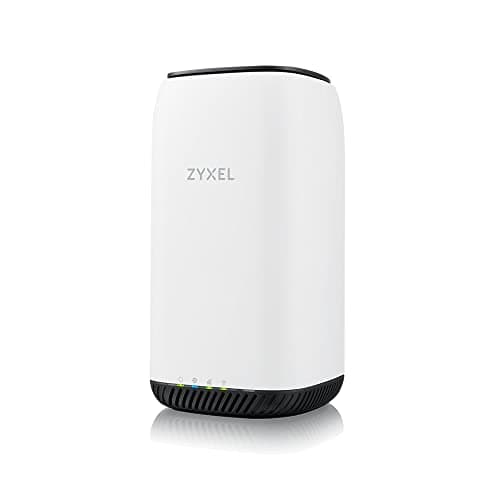 Image of Zyxel 5G NR/LTE 4x4 MIMO Indoor Router | 5 Gbps Data Rate | AX1800 WiFi 6 Up To 64 Clients |WAN Failsafe | Nebula Mobile Remote Management [NR5101]
