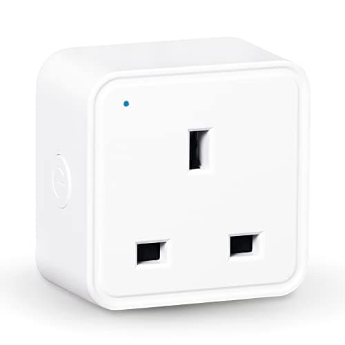 Image of WiZ Smart Plug, Type F, 230V, Easy Setup, Standard Plug, Smart Controls, Voice Commands, With Powermeter, 1 Pack