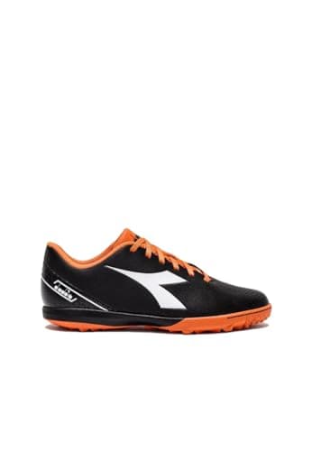 Image of Diadora PICHICHI 6 TFR, D0956 Black White Orange, 8 UK