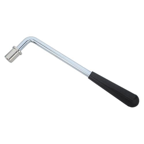 Image of HOMSFOU Folding Door Crank Handle Replacement for Sliding Partition Doors and Marine Use Manual Crank Handle with Rubber Grip and Steel Construction Minimizes Operational Noise