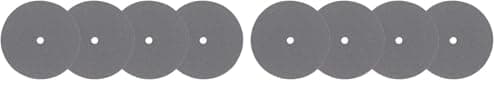 Image of Dremel 425 Polishing Wheels Multipack, 4 Cylindrical Shaped Polishing Wheels for Removing Scratch Marks on Non-ferrous Materials (22.5 mm) (Pack of 2)