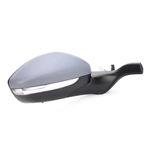 Image of Side Right Drivers Primed Electric Wing Door Mirror For Peugeot, 208 2012-2019