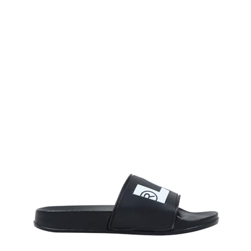 Image of Levi's June Slider Kids Pool Shoes Black 5 UK Child
