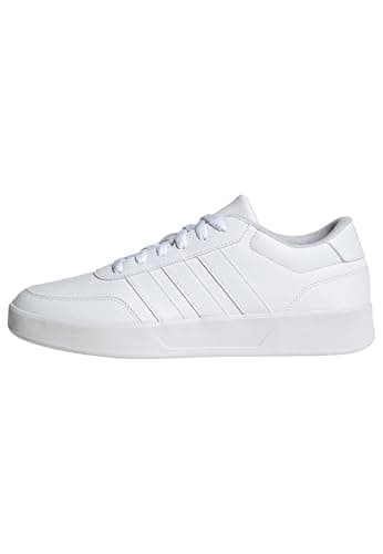 Image of adidas Men's BREAKNET 3.0 Shoes, Cloud White/Cloud White/Cloud White, 9.5 UK
