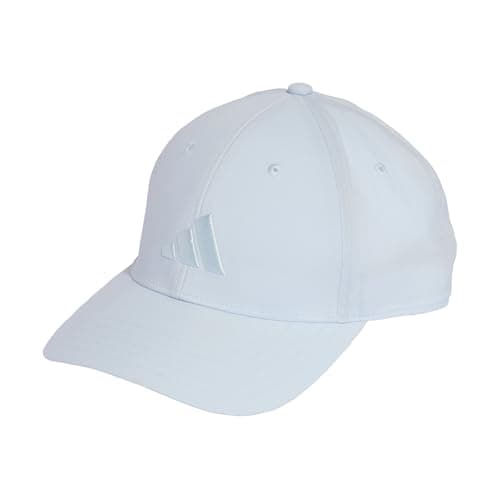 Image of adidas Unisex Bball Cap LT EMB New Logo, Crystal Sky/Sky Tint, M-L