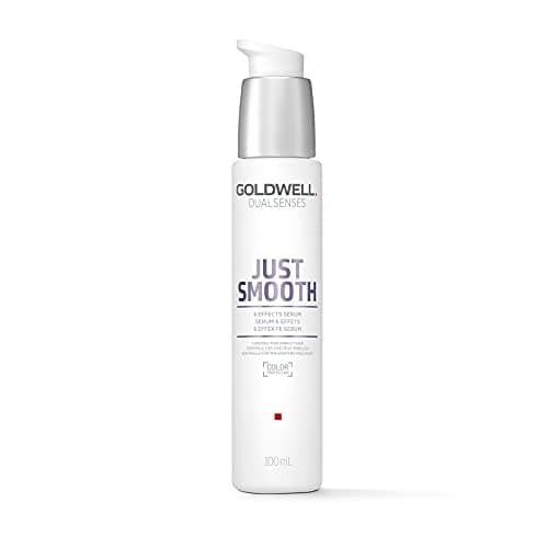 Image of Goldwell Dualsenses Just Smooth 6 Effects Serum, For Unruly & Frizzy Hair, Anti-Frizz & Humidity Control, 100ml