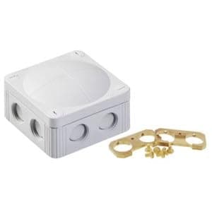 Image of WISKA COMBI 308 COMBI WITH EATHING KIT AND 5 POLE TERMINAL BLOCK (GREY/WHITE/BLACK) (White)