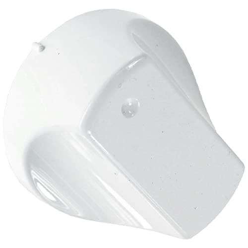 Image of SPARES2GO White Control Knob Switch for Hotpoint Hot-Ari Oven Cooker